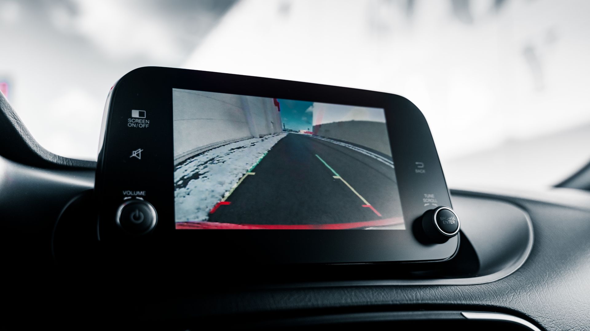 Fiat Tipo cúvacia, parkovacia kamera