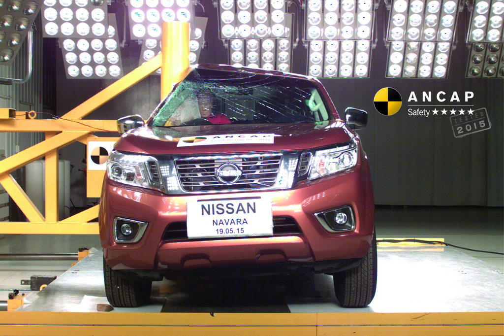 Nissan Navara bezpečnostné testy