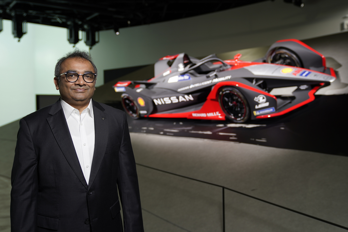 Ashwani Gupta Formula E Nissan