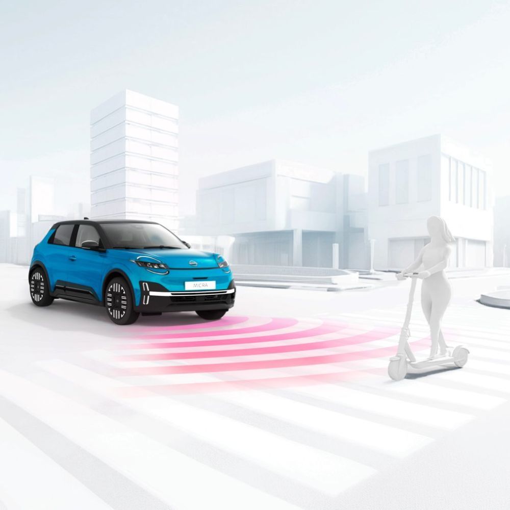 Nový Nissan Micra EV a bezpečnosť elektrického vozidla. ProPILOT Assist a súbor pokročilých asistenčných technológií