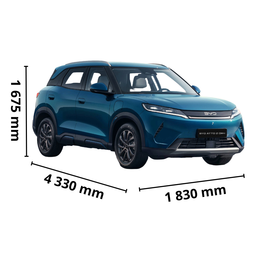 BYD ATTO 2 DM-i Rozmery