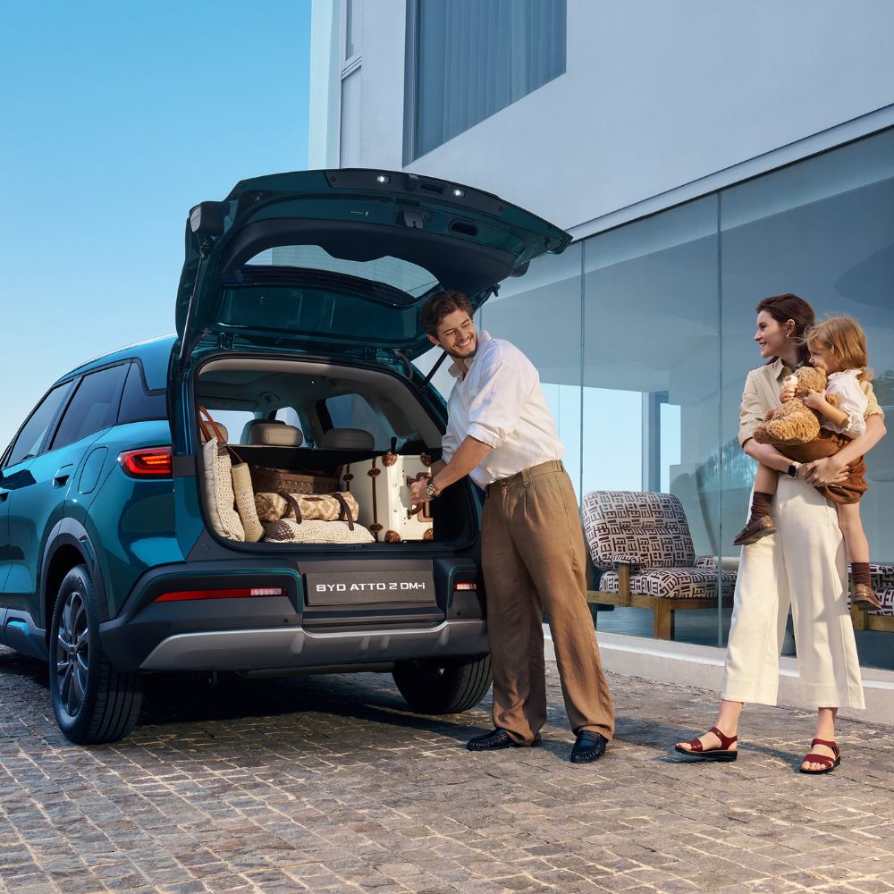Nové vozidlo BYD ATTO 2 DM-i. Hybridné rodinné SUV