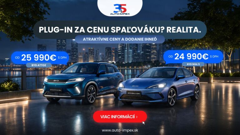 BYD TECH Bonus – Ušetri tisíce s hybridom za cenu spalováku!