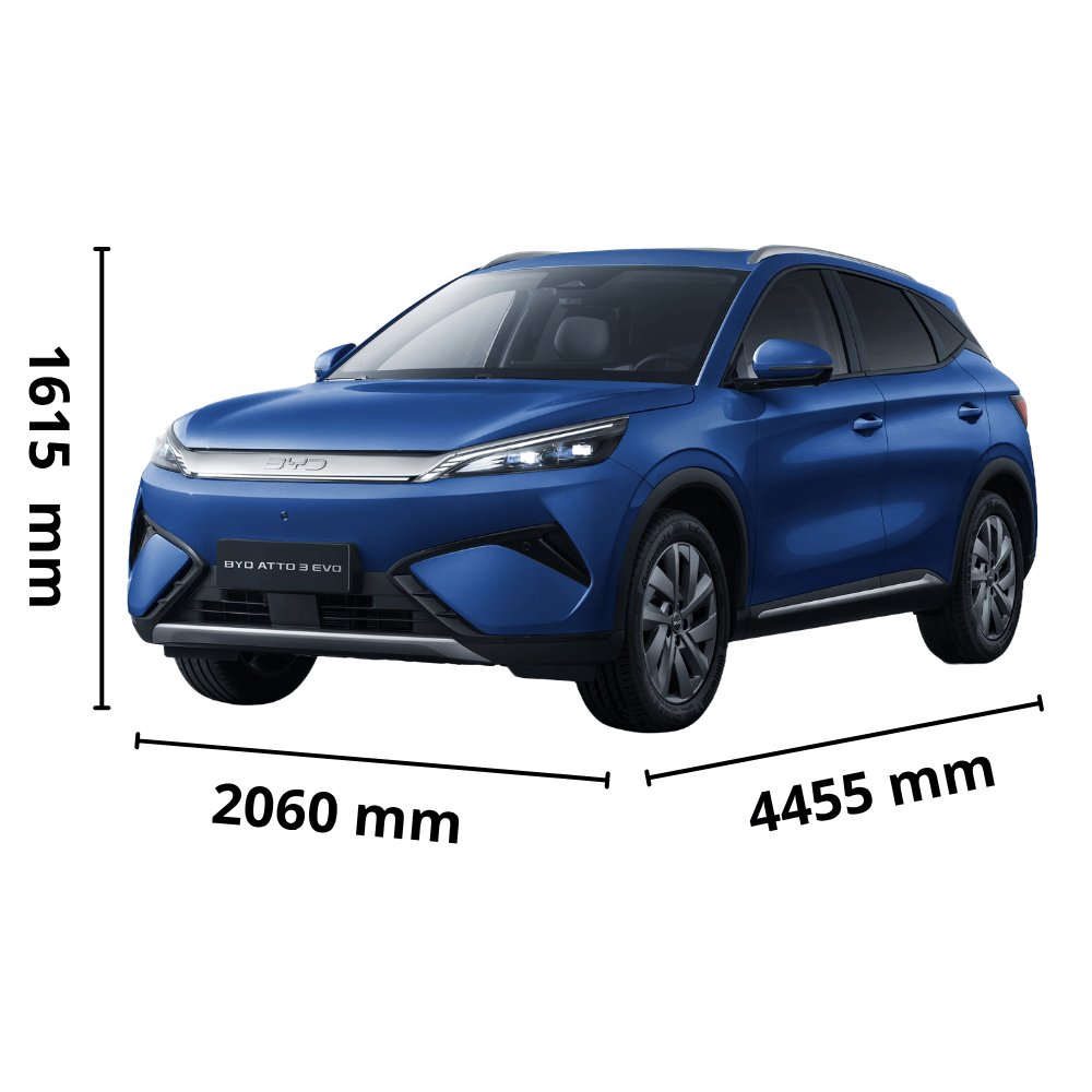 BYD ATTO 3 EVO rozmery