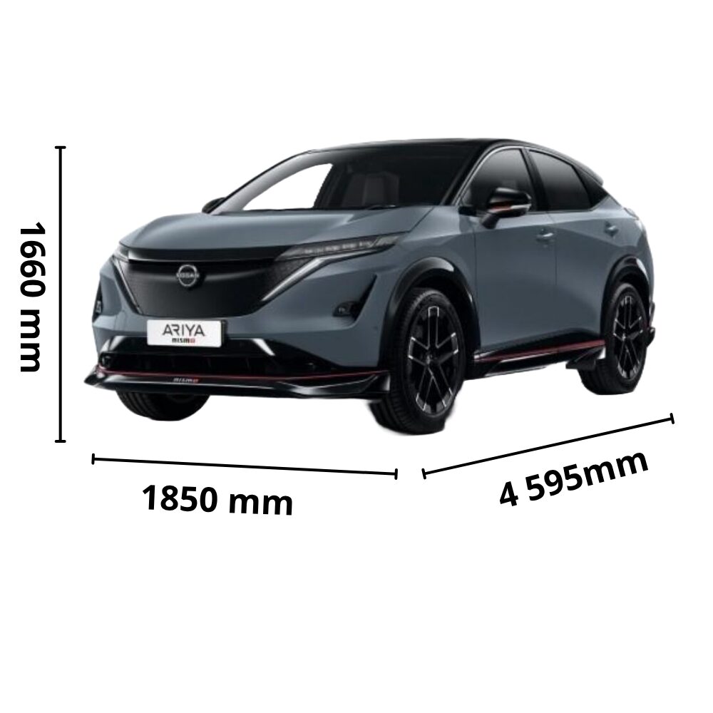 Nissan Ariya rozmery vozidla