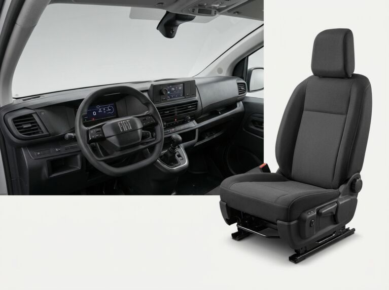 Fiat Scudo s4 Van L3 – interiér