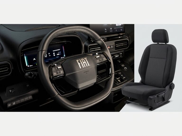 Fiat Doblo s4 CREW CAB MAXI – interiér