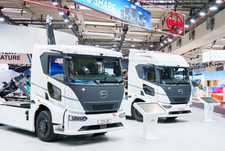 BYD elektrický ťahač ETT44: nová 44-tonová novinka z IAA Transport