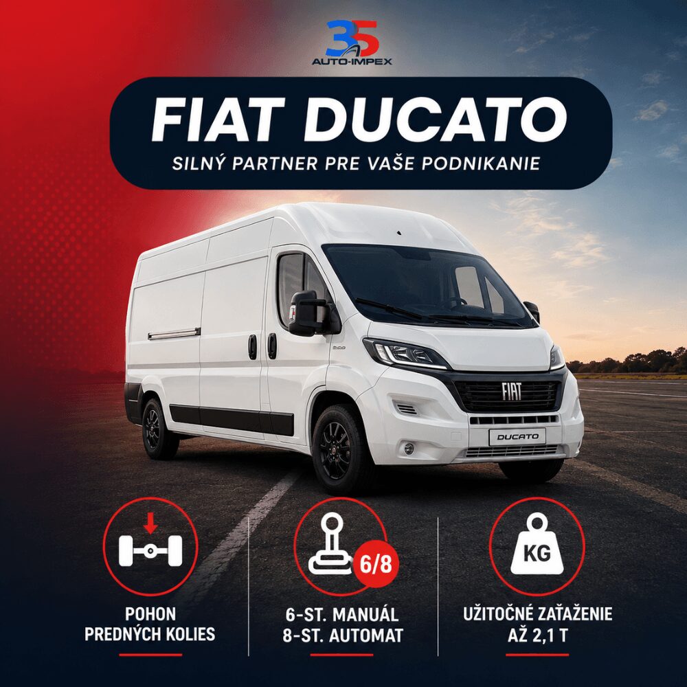 Fiat Ducato technická špecifikácia