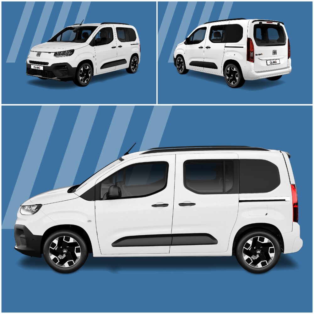 Nové vozidlo Fiat Qubo L a exteriér