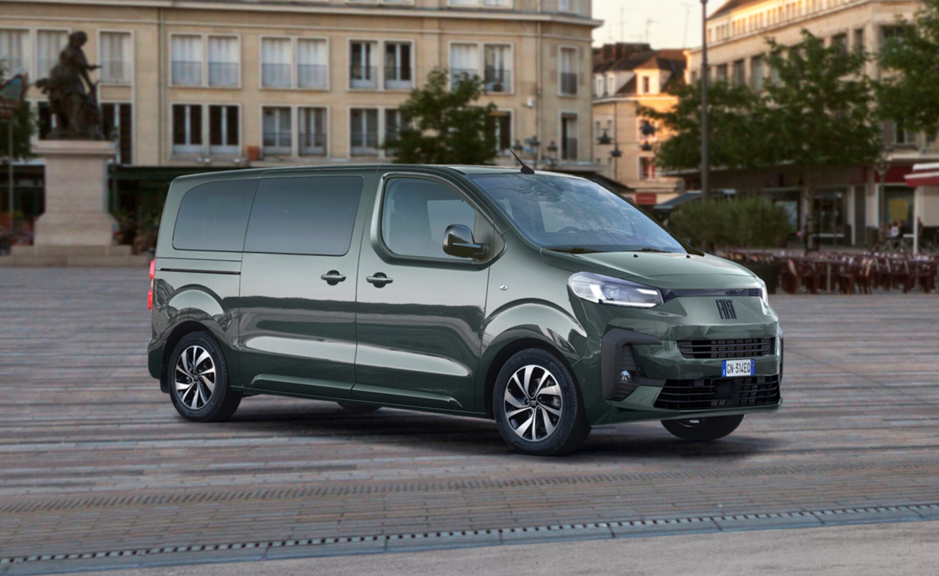 Fiat Ulysseo exteriér. Nové vozidlo na predaj