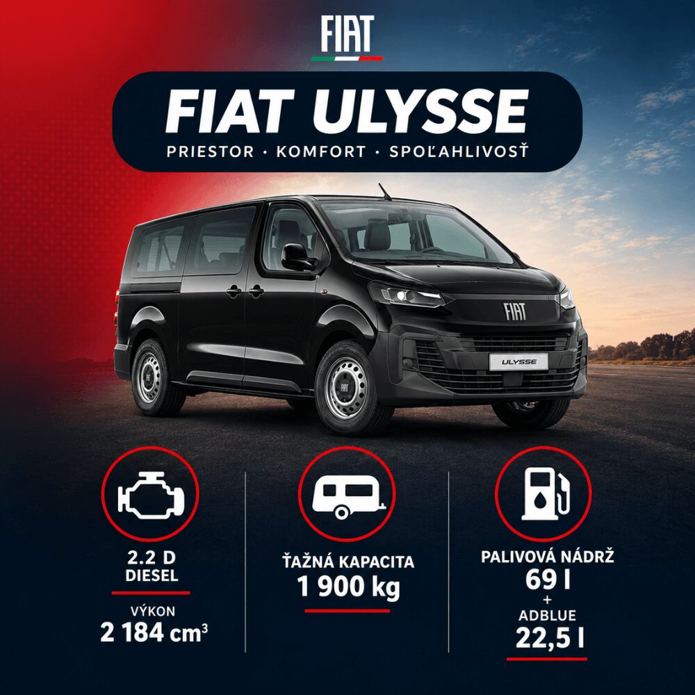 Fiat ULYSSE a technická špecifikácia