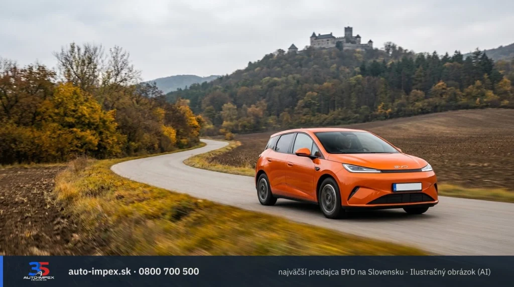 BYD DOLPHIN G – Cesta pod zámkom v Smoleniciach – SHARK je prvý pick-up BYD predávaný v Európe