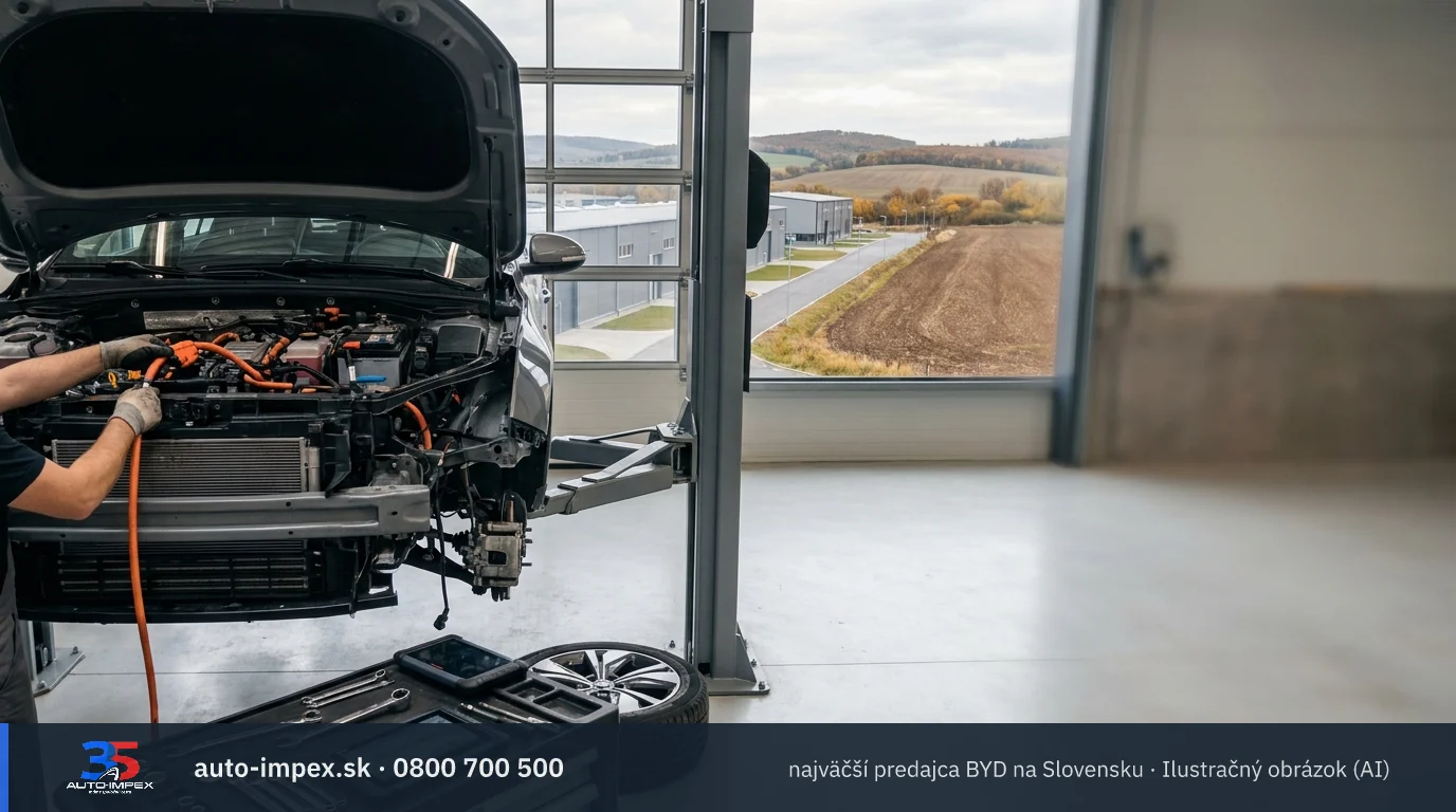 Priemyselný park s výrobnými halami – Rast BYD v Európe ťahajú hlavne hybridné modely, nie elektromobily