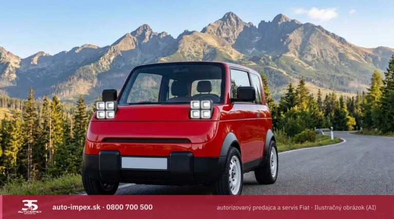 Fiat Koala: nové meno malého elektromobilu pre rok 2027