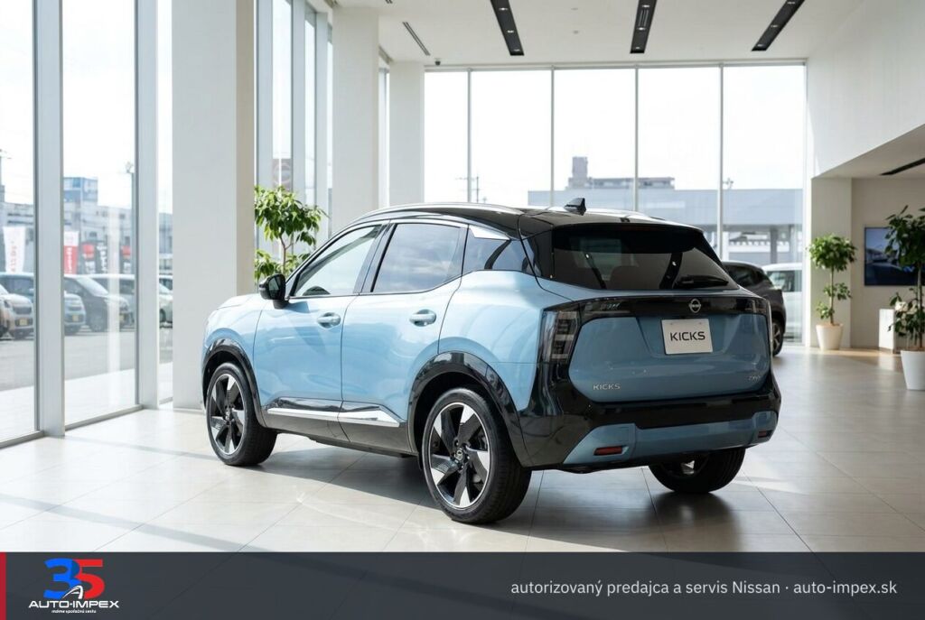 Nissan nový model pre Európu (Sunderland): priestranný showroom autorizovaného predajcu s veľkými oknami (ilustračná fotografia)